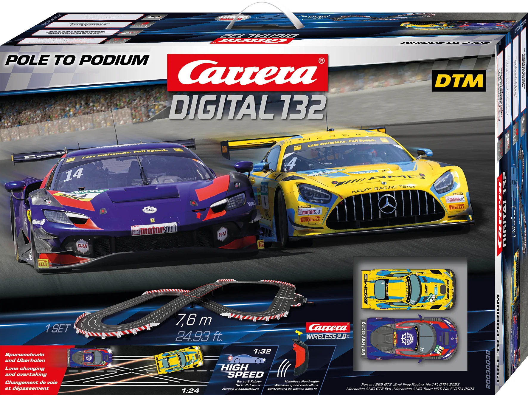 Carrera Digital 132 Circuit Pole to Podium 30038 - Image 2
