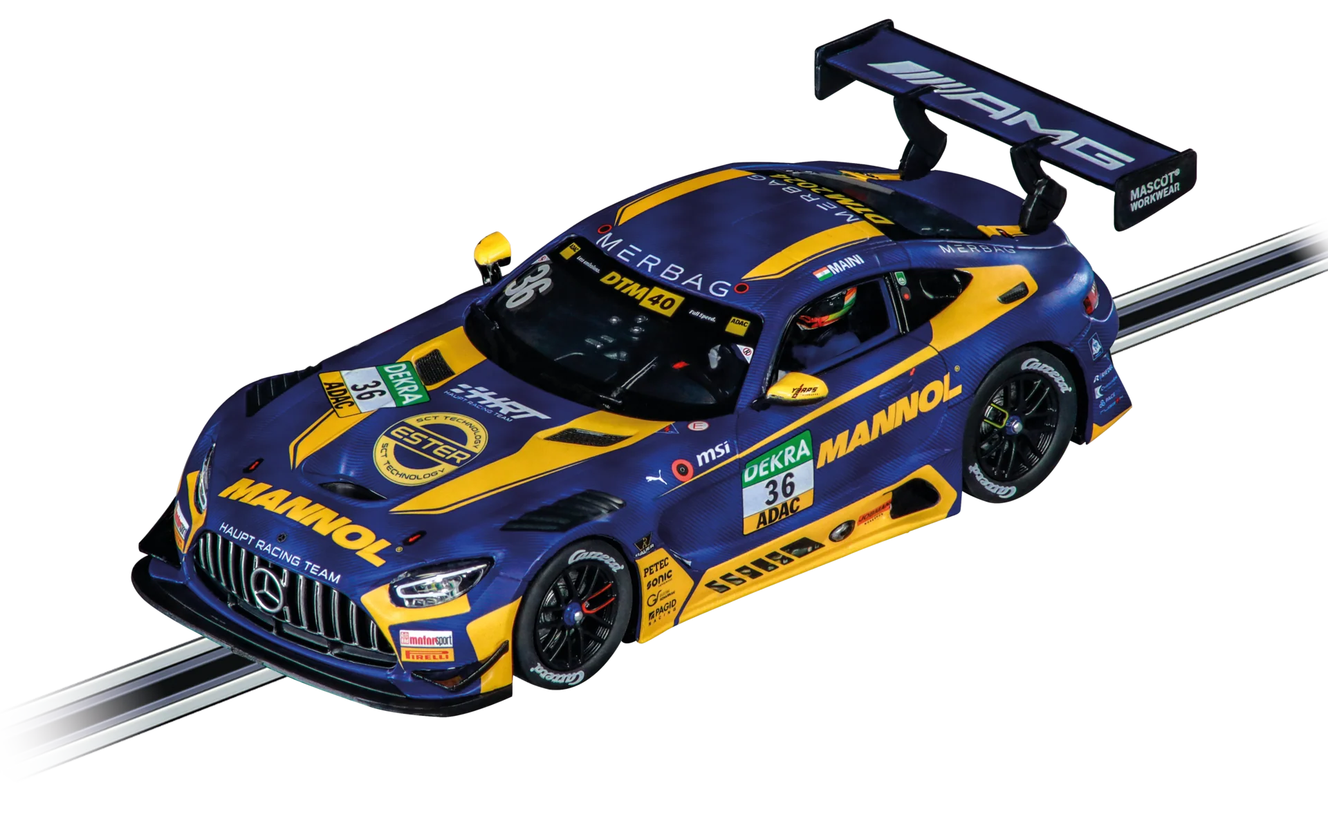Carrera Digital 132 Mercedes-AMG GT3 Evo Team HRT, No.36 32060
