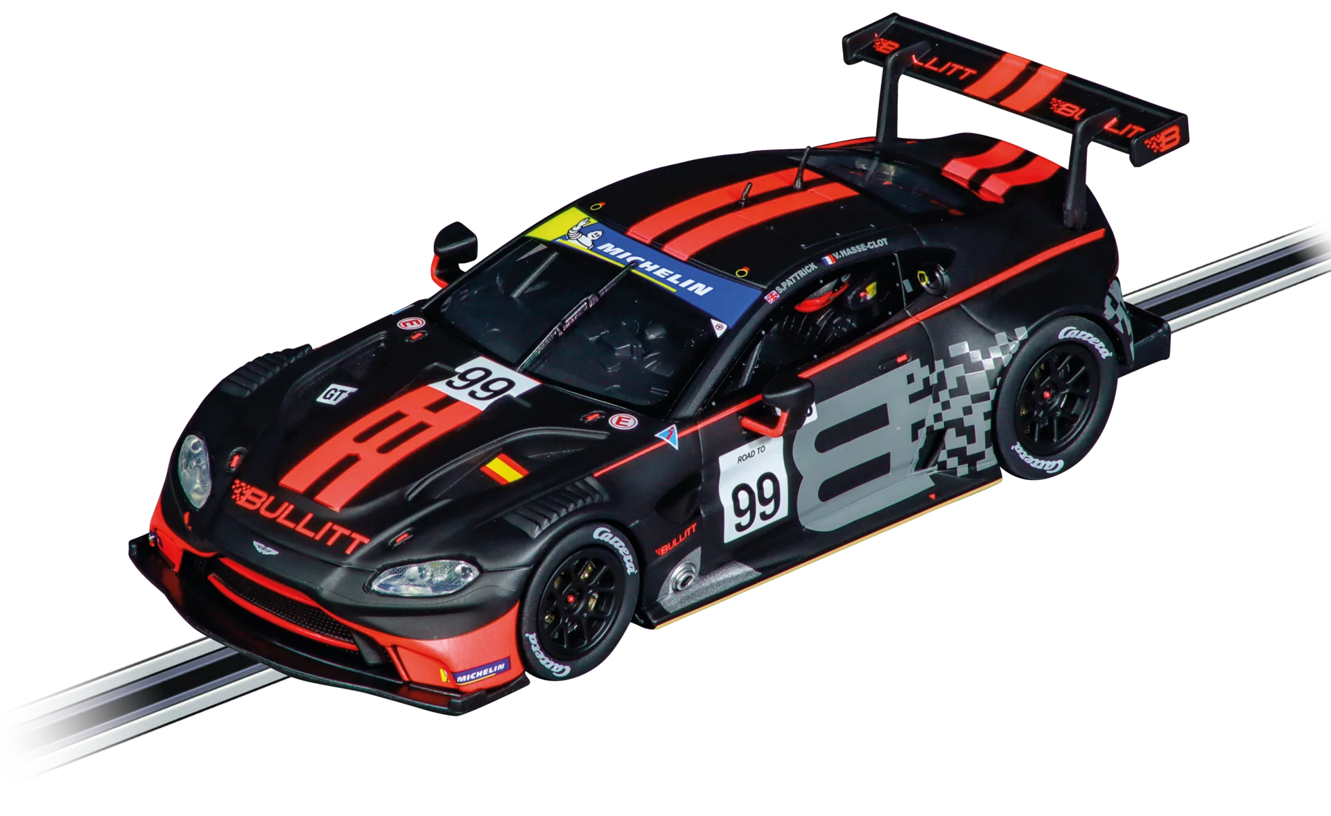 Carrera Digital 132 Aston-Martin Vantage GT3 Bullitt Racing, n°99 32023