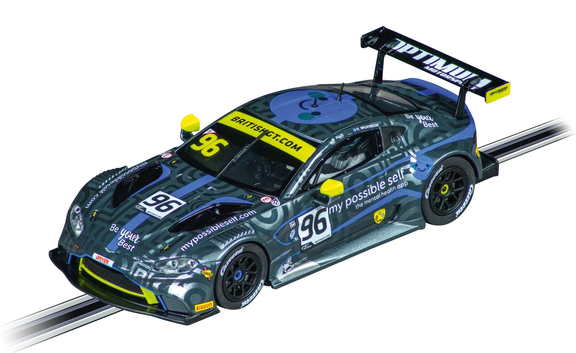 Carrera Digital 132 Aston Martin Vantage GT3 Optimum Motorsport, No.96 31020