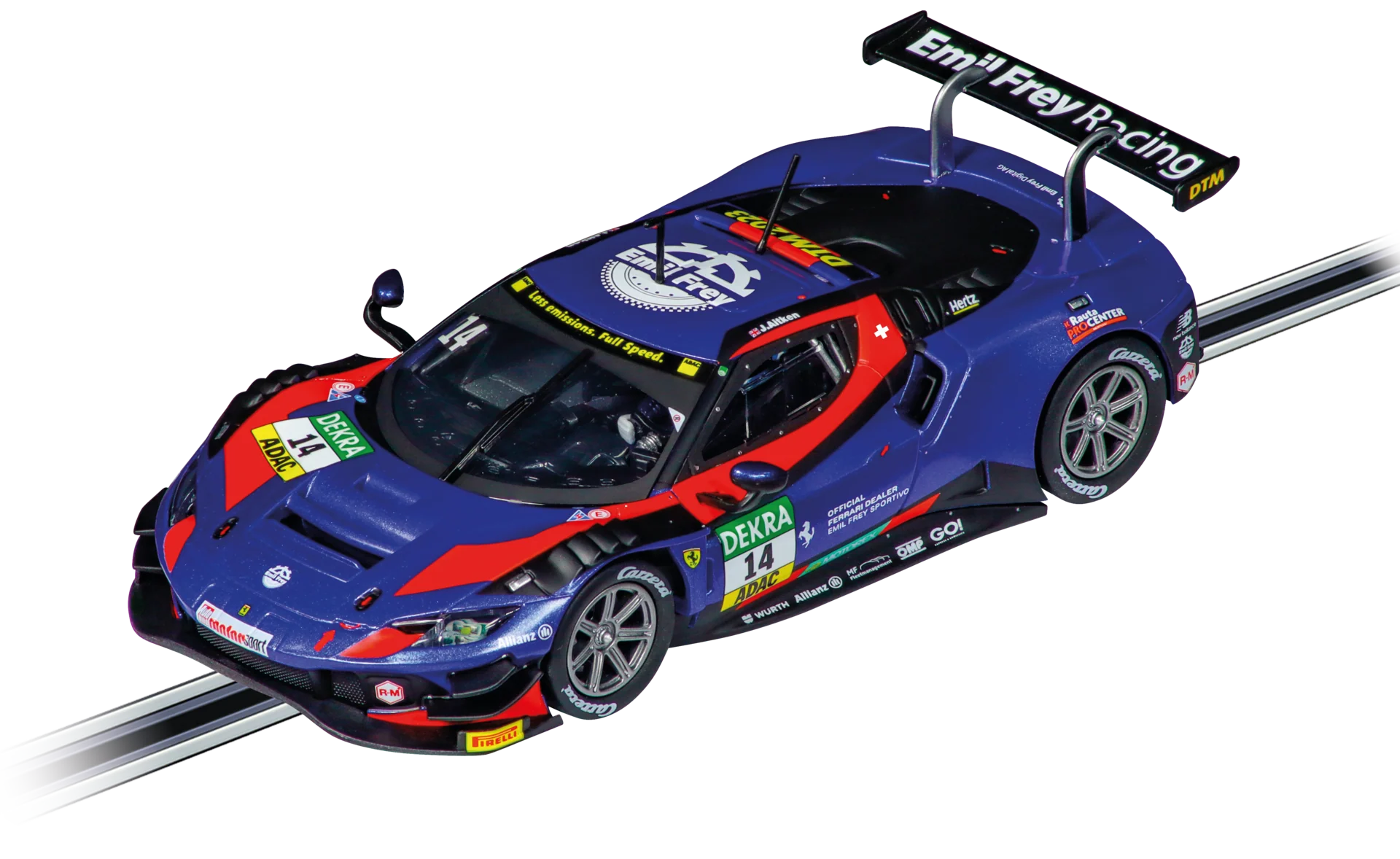 Carrera Digital 132 Ferrari 296 GT3 Emil Frey Racing, n°14, DTM 2023 32000