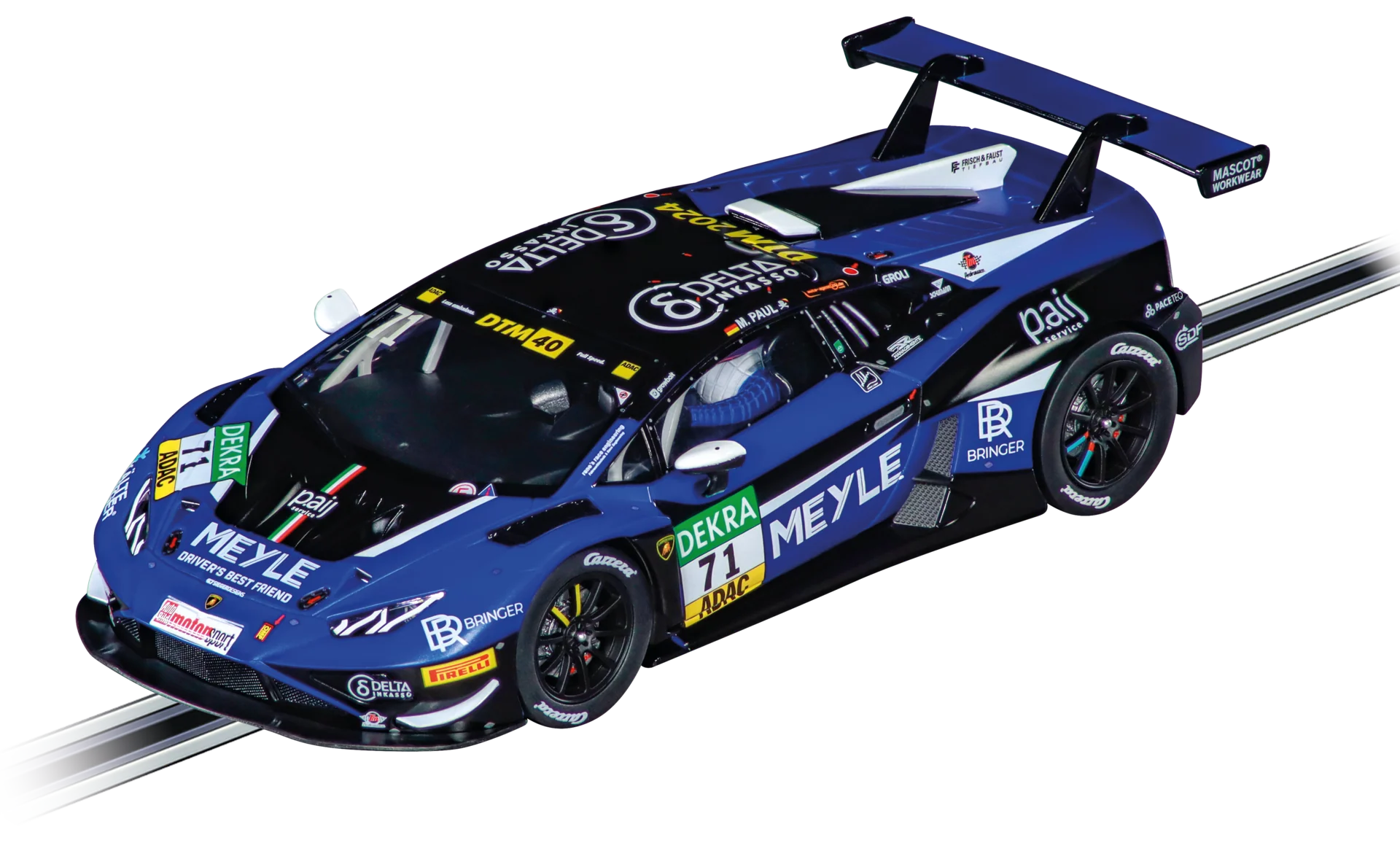 Carrera Digital 132 Lamborghini Huracán GT3 Evo2 Paul Motorsport, No.71 DTM 2024 32059