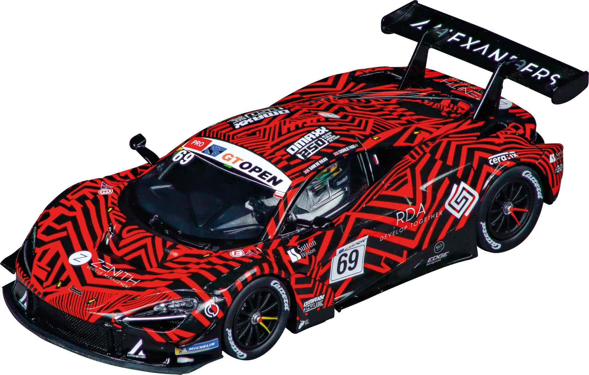 Carrera Digital 132 McLaren 720S GT3 Optimum Motorsport, n°69 32020