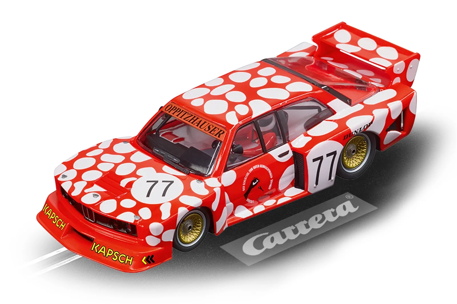 Carrera Evolution 132 BMW 320 Turbo Flachbau Team Oppitzhauser, No.77 27680