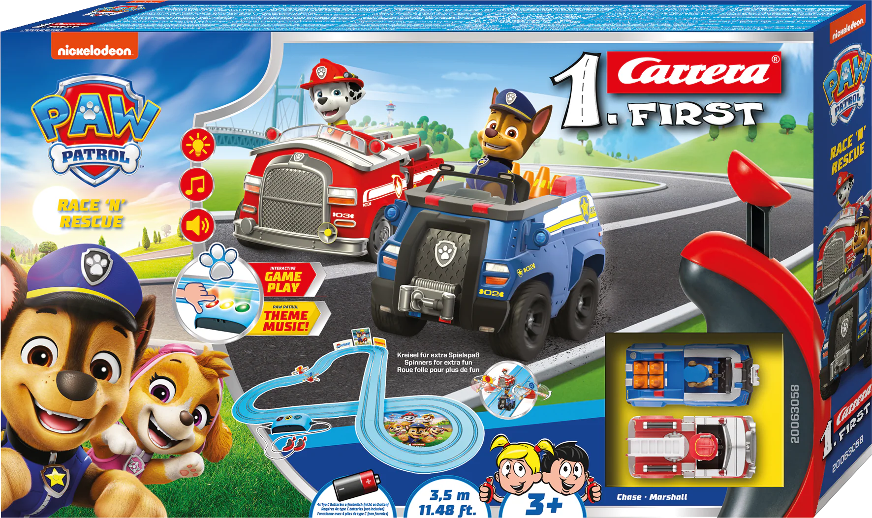 Carrera First Circuit Paw Patrol - Race 'N' Rescue 3.5 63058 - Image 2