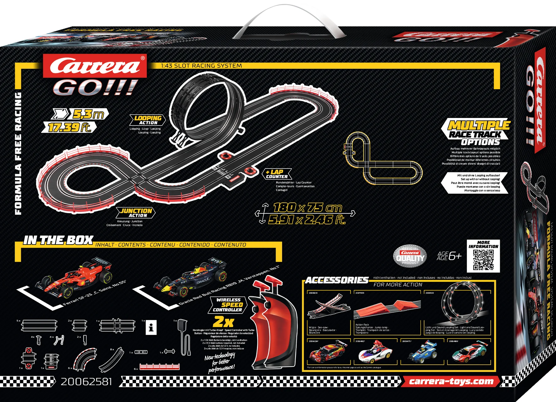 Carrera GO!!! Circuit Formula Free Racing 62581 - Image 3