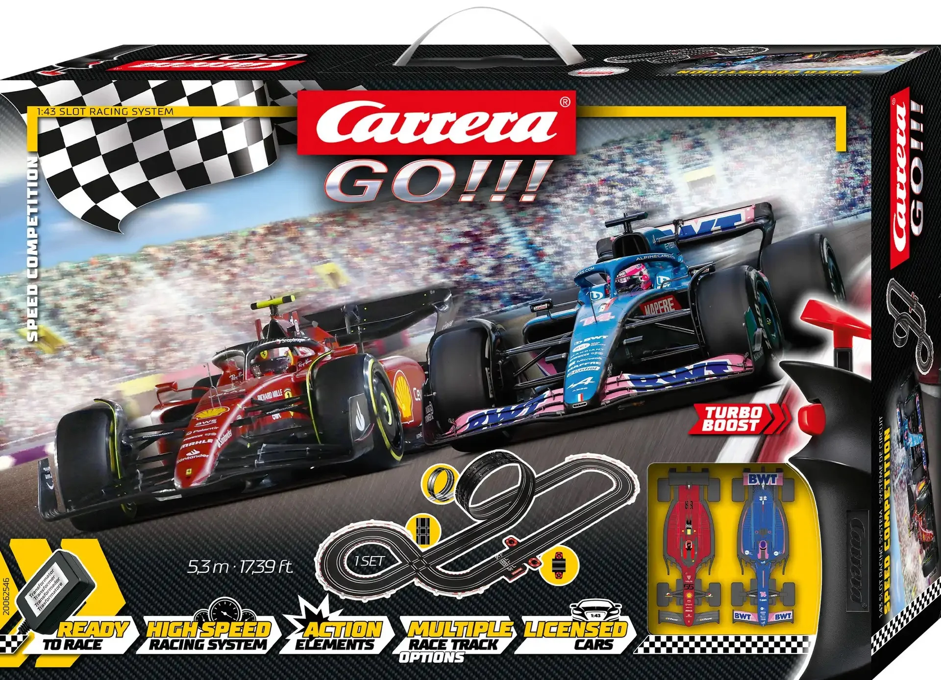 Carrera GO!!! Circuit Speed Competition 62546