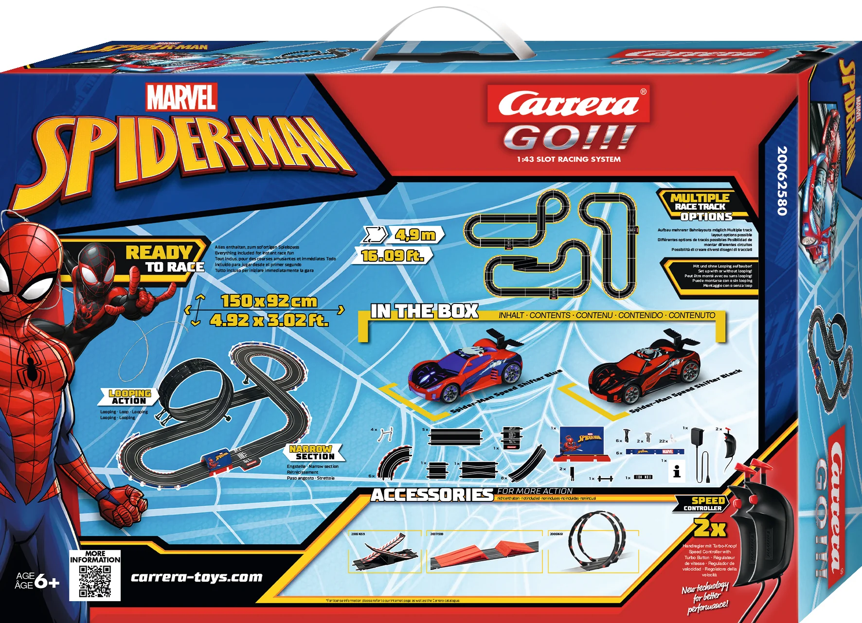 Carrera GO!!! Circuit Spider Man Racing 62580 - Image 6