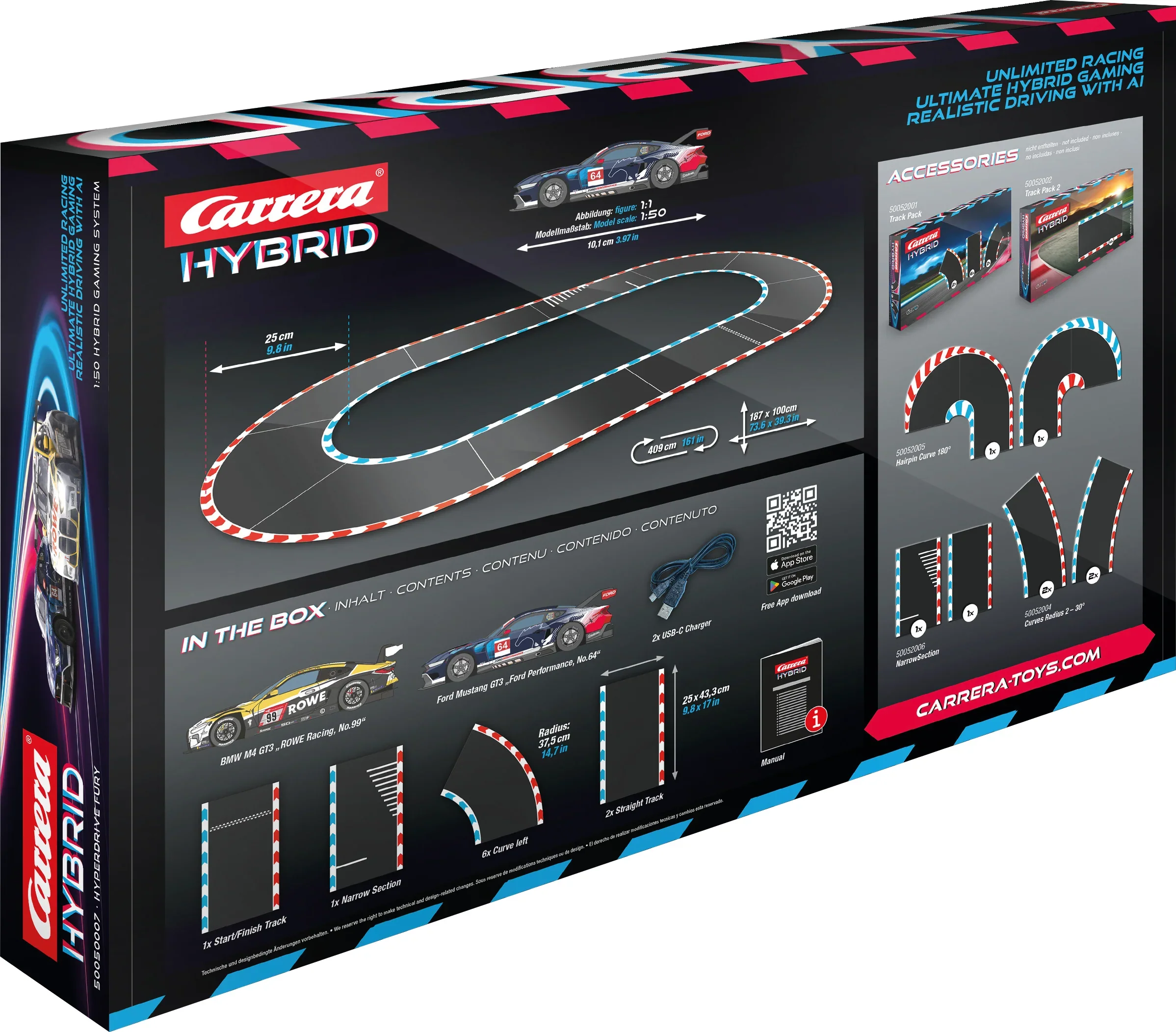 Carrera Hybrid Circuit Hyperdrive Fury 50050007 - Image 3