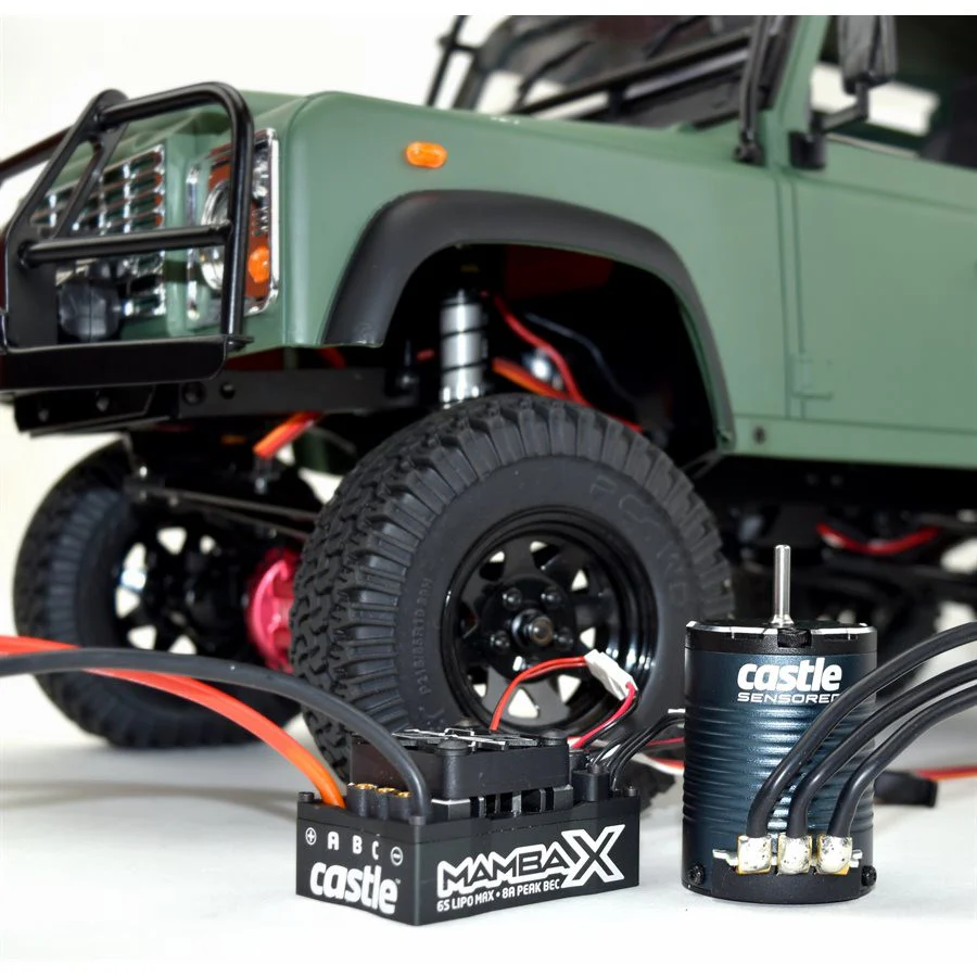 CASTLE Combo Mamba X + 1406 2850KV Sensored - Image 2