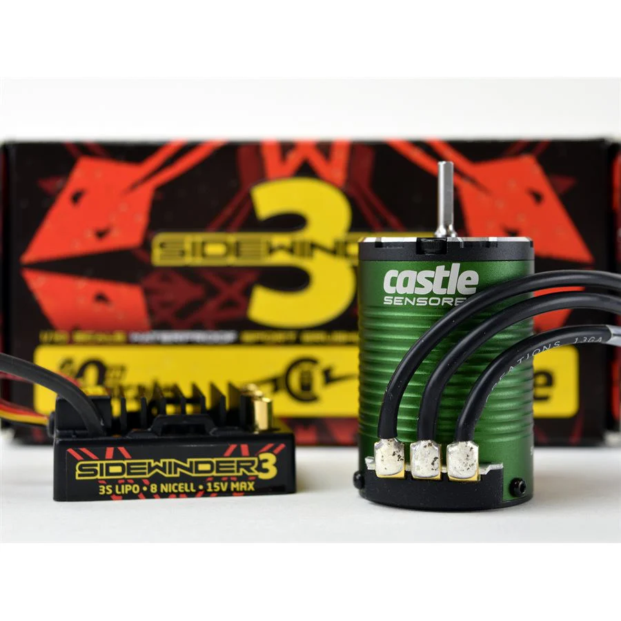 CASTLE Combo Sidewinder SV3 + 1406 5700Kv - Image 2