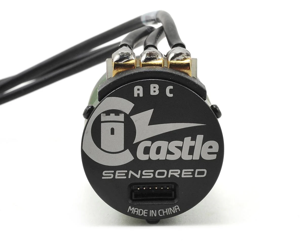 CASTLE Moteur 1415 2400Kv 1Y Sensored Brushless 060-0067-00 - Image 2
