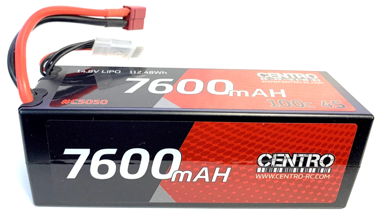 Centro Accu Lipo 4S 7600Mah 14.8V 100C Dean C5050 - Image 2