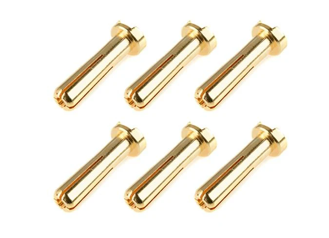 Corally Plug Male Or 5.0mm 90° (x6) 50153