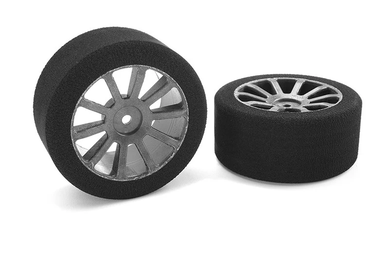 Corally Pneus Mousses + Jantes Arrière 1/10 35° (x2) C-14705-35
