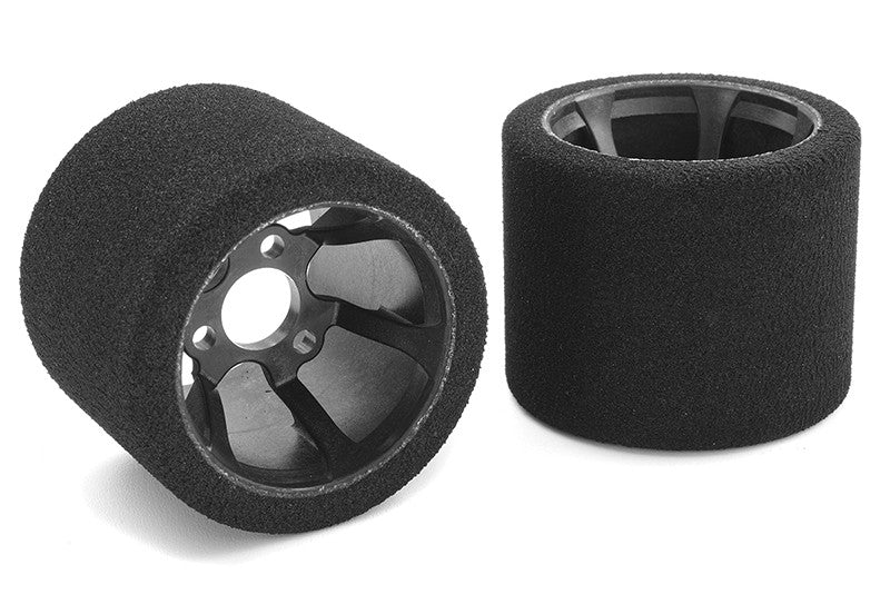 Corally Pneus Mousses + Jantes Arrière 1/12 35° (x2) C-14725-35