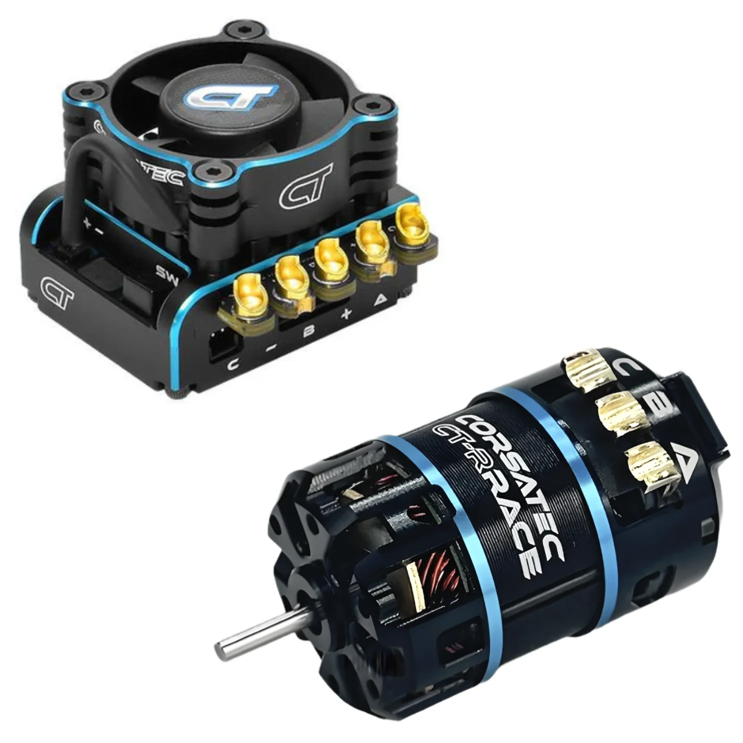 Corsatec Combo Variateur CTX-10RS + Moteur CTR-R Race Pro 1/10 CT30010C