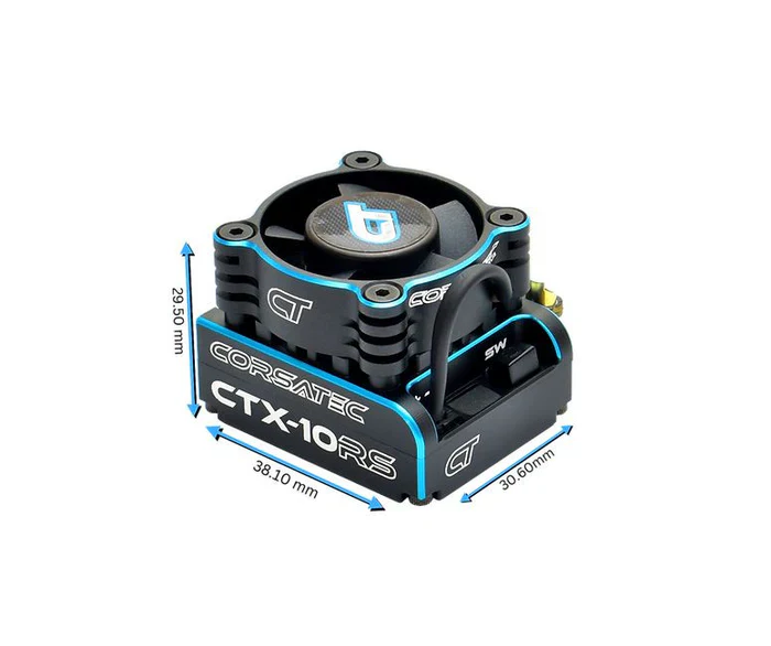 Corsatec Combo Variateur CTX-10RS + Moteur CTR-R Race Pro 1/10 CT30010C - Image 6