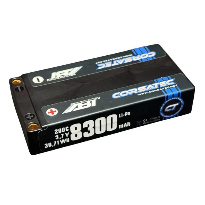 Corsatec Lipo 1s Shorty 8300mah 3.7V ABT Line HP CT10118