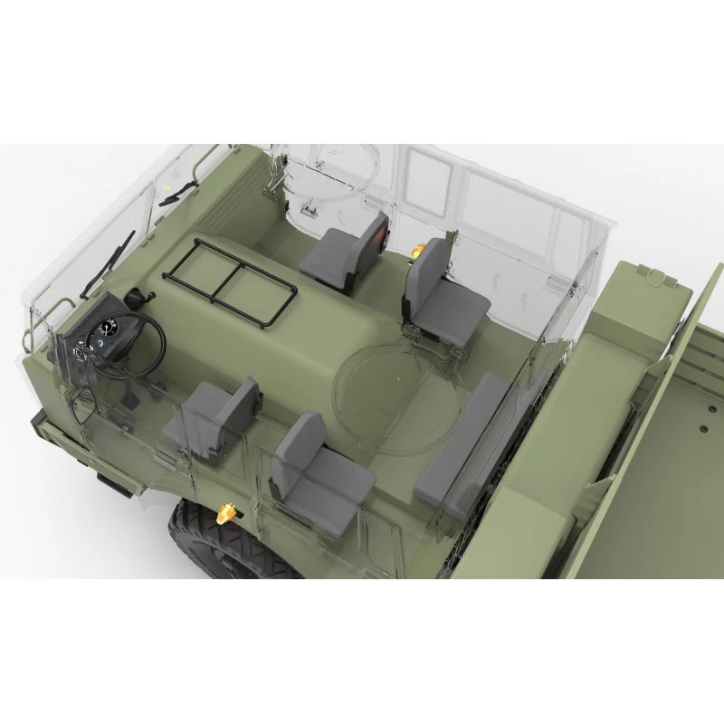 Cross-RC Camion militaire DC8 1/12 Kit - Image 10