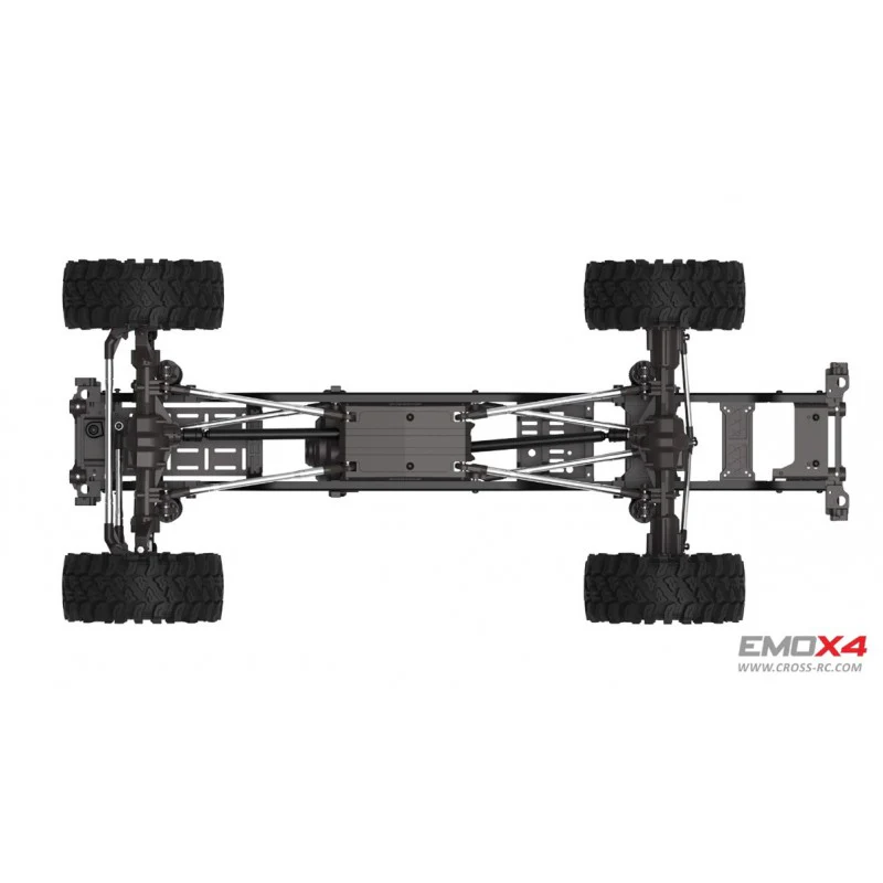 Cross-RC Crawler EMO X4 Brushless 4WD 1/8 Argent RTR CRO90100179 - Image 4