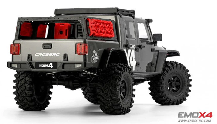 Cross-RC Crawler EMO X4 Brushless 4WD 1/8 Gris RTR CRO90100176 - Image 3