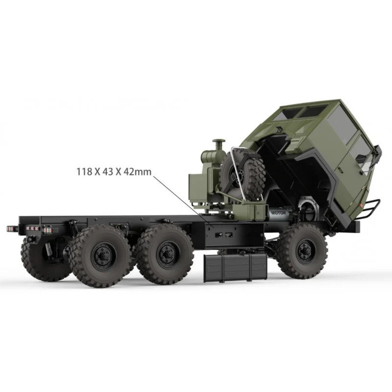 Cross-RC Crawler SC6 6x6 Brushed 1/12 RTR CRO90100249 - Image 7