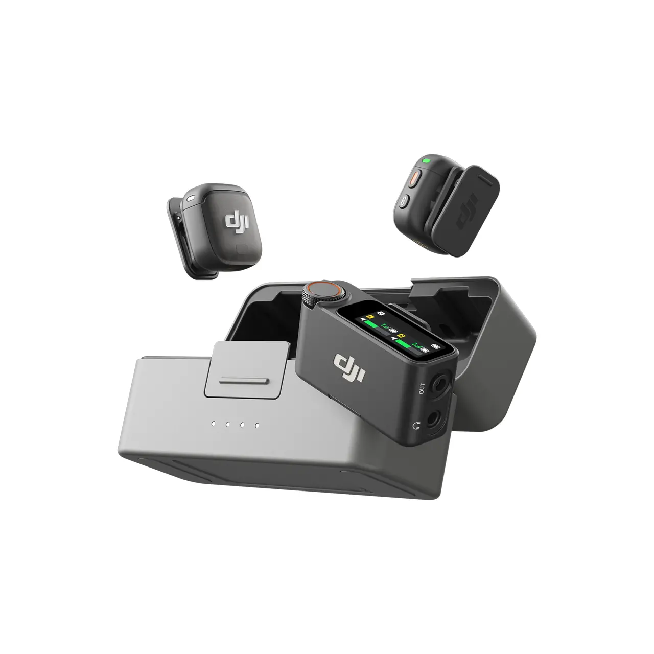 DJI Mic 3 (2 TX + 1 RX + Boitier de recharge)