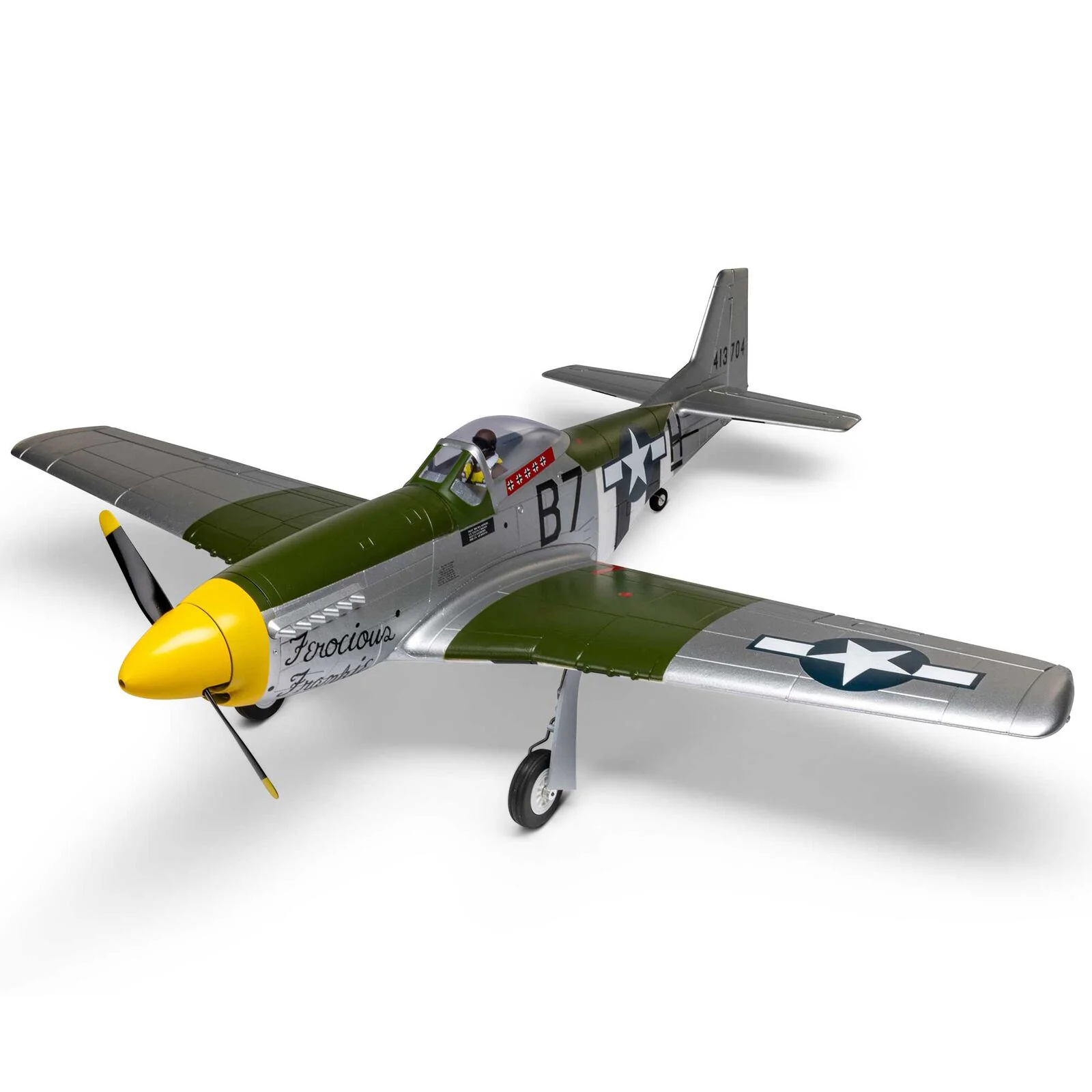 E-Flite Avion P-51D Mustang 1.0m BNF Basic AS3X EFL02650 - Image 2