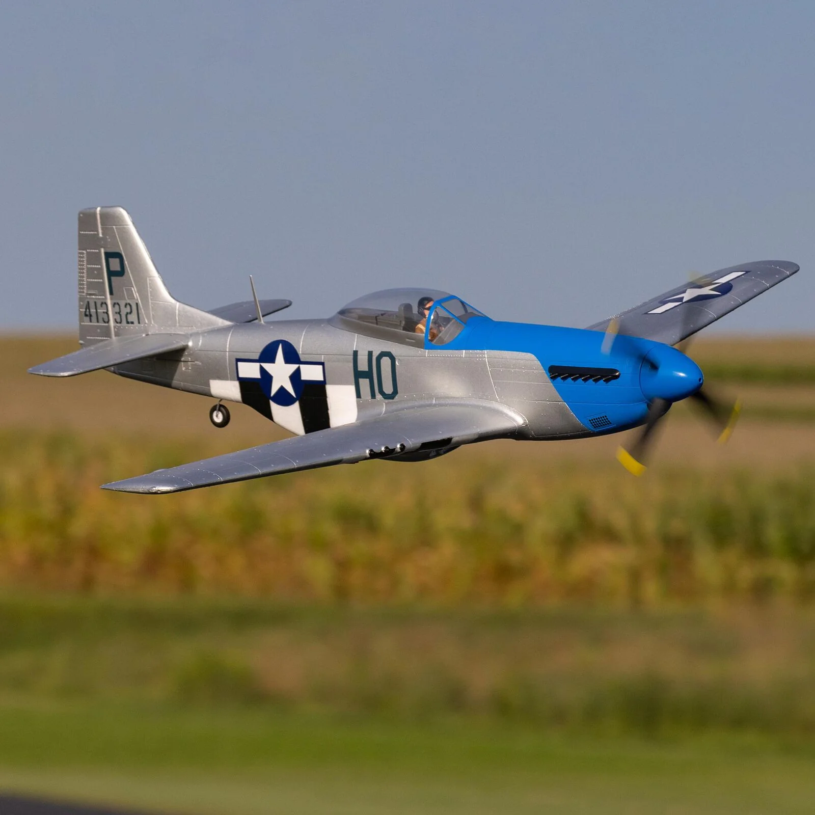E-Flite Avion P-51D Mustang 1.2M BNF Basic Smart EFL089500 - Image 12