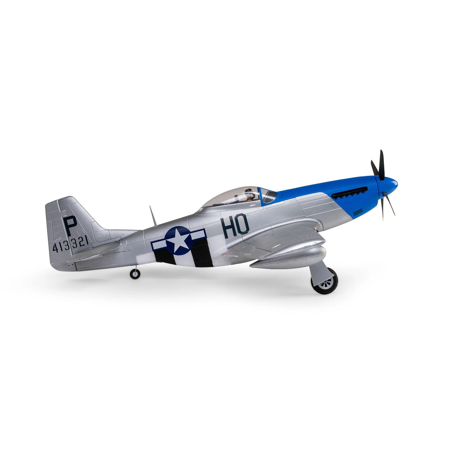 E-Flite Avion P-51D Mustang 1.2M BNF Basic Smart EFL089500 - Image 3