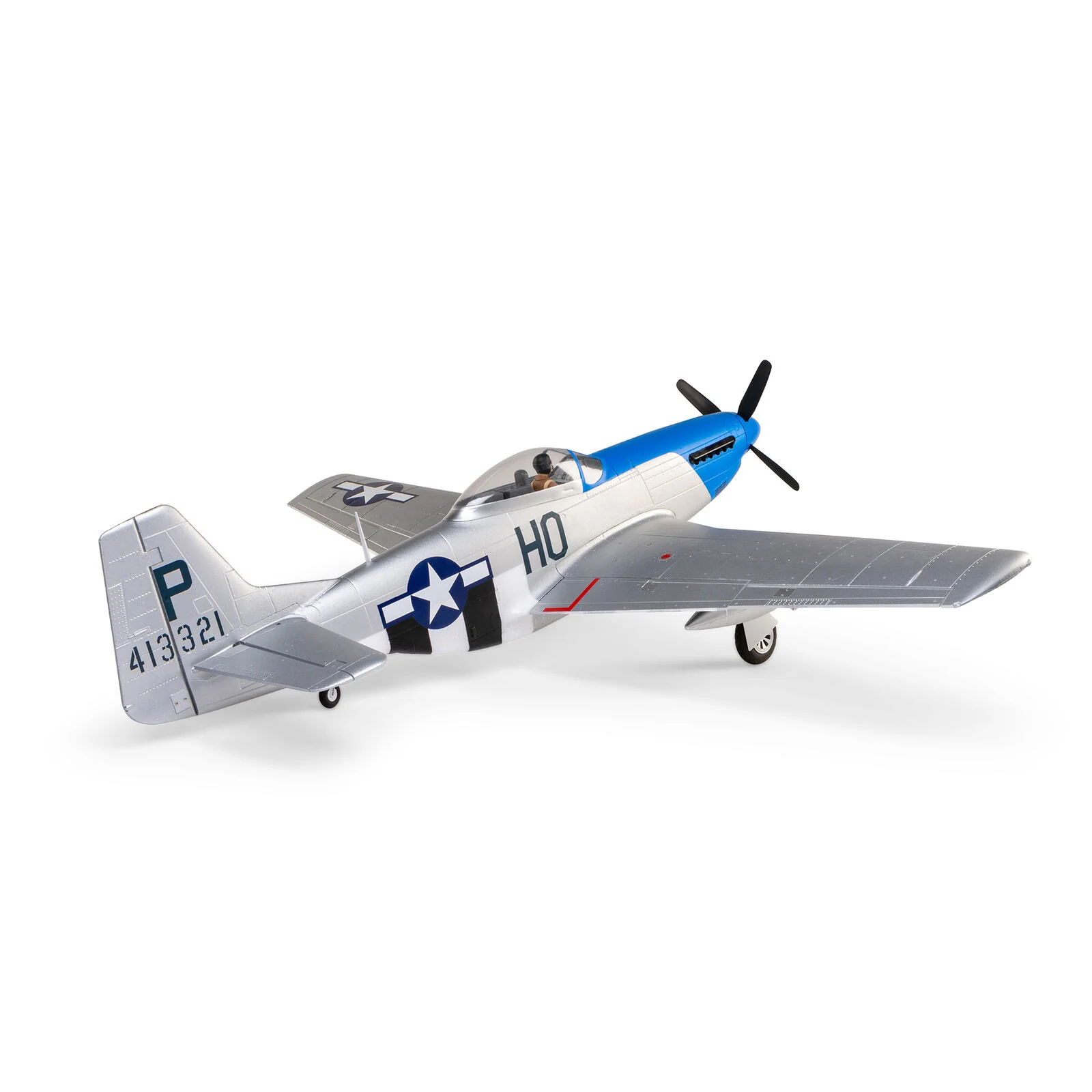 E-Flite Avion P-51D Mustang 1.2M BNF Basic Smart EFL089500 - Image 4