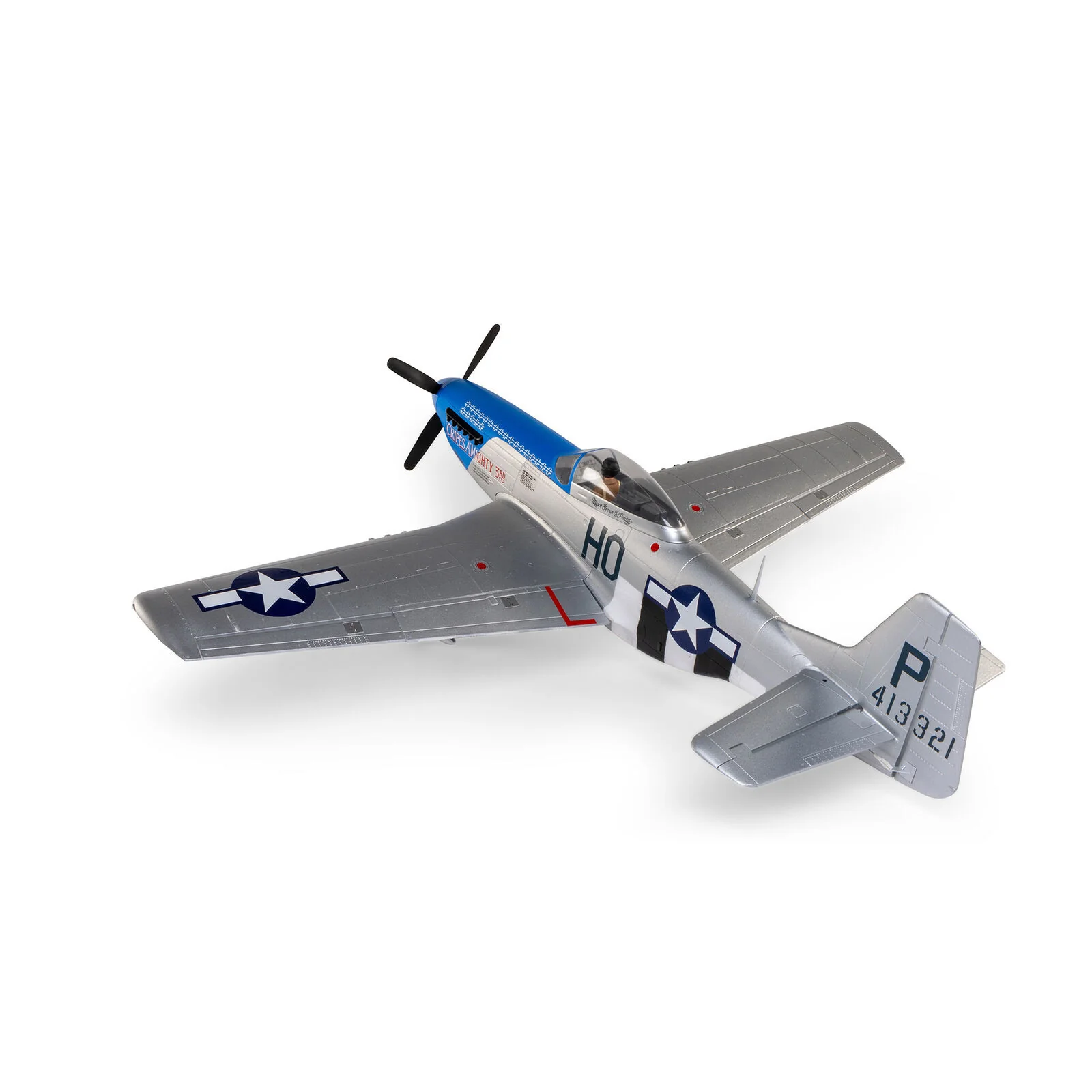 E-Flite Avion P-51D Mustang 1.2M BNF Basic Smart EFL089500 - Image 6