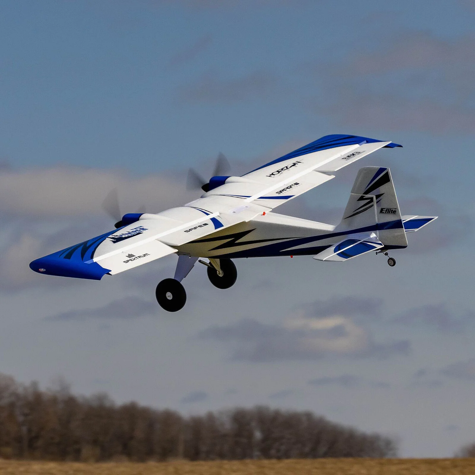 E-Flite Twin Timber 1.6m BNF AS3X EFL23850 - Image 9