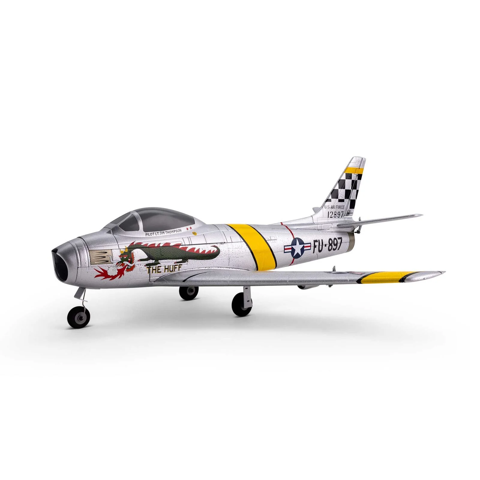 E-Flite UMX F-86 Sabre 30mm EDF Jet BNF Basic AS3X EFLU7050 - Image 2
