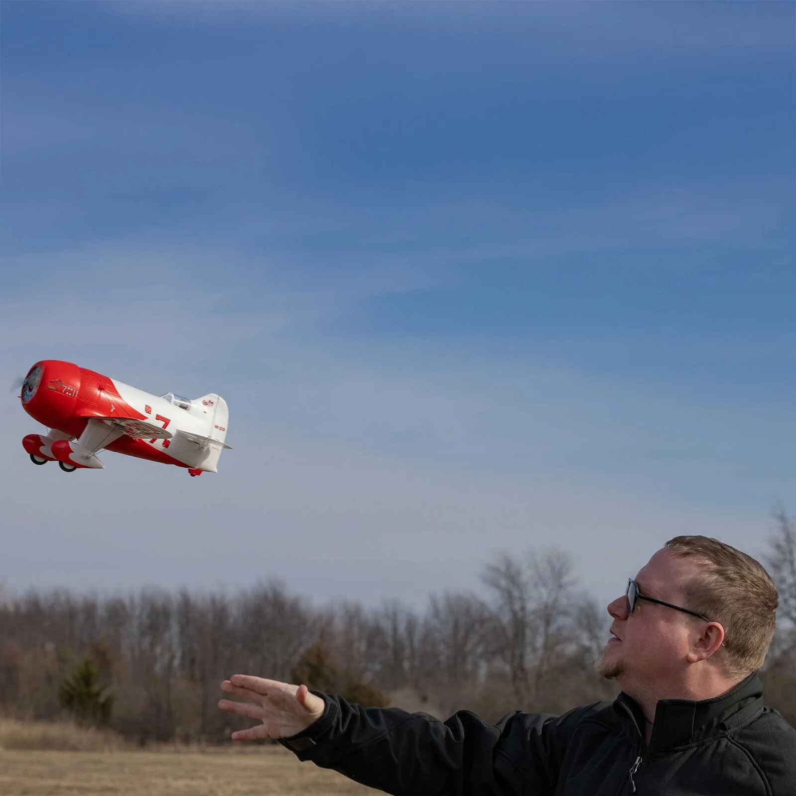 E-Flite UMX Gee Bee R-2 510mm BNF Basic AS3X EFLU61500 - Image 15