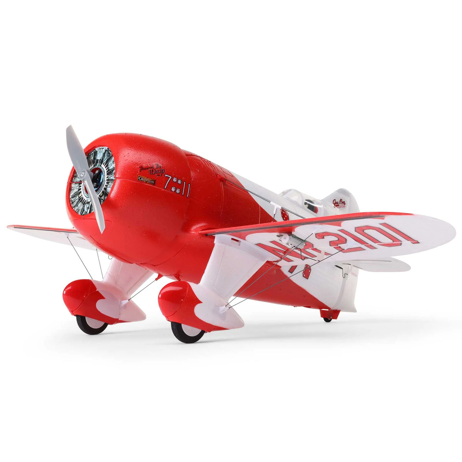 E-Flite UMX Gee Bee R-2 510mm BNF Basic AS3X EFLU61500 - Image 8