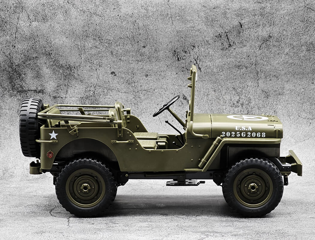 E-Zee RC Jeep Willys 4wd + Led RTR EZ-G2068 - Image 3