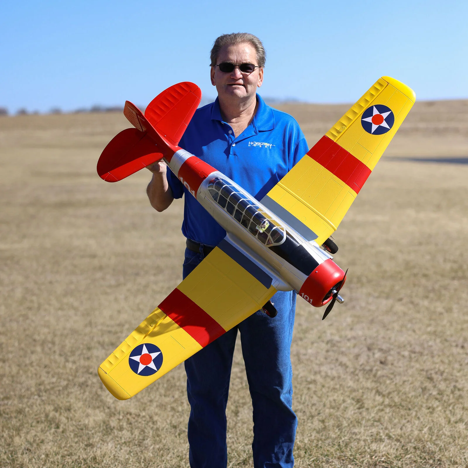 Eflite SNJ-5/AT-6 Texan 1.5m BNF Basic AS3X et SAFE Select EFL08750 - Image 7