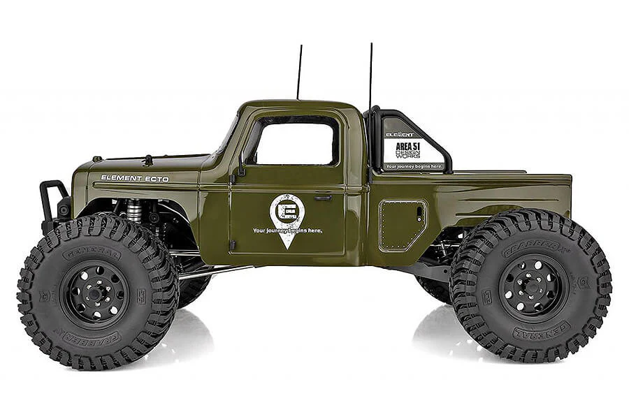 Element RC Crawler Enduro Ecto Trail Truck RTR Vert EL40117 - Image 4