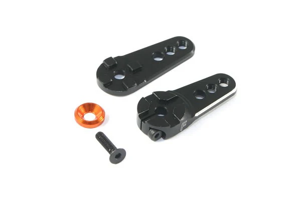 Fastrax Palonnier 4 en 1 alu noir 25T (SAVOX/FUTABA) FAST319B - Image 3