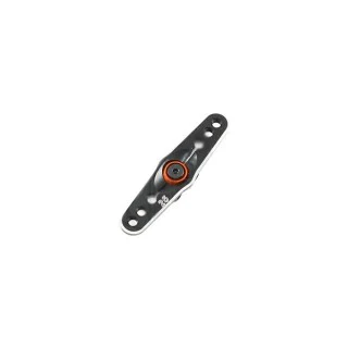 Fastrax Palonnier Double alu noir 25T Futaba/Savox FAST316B