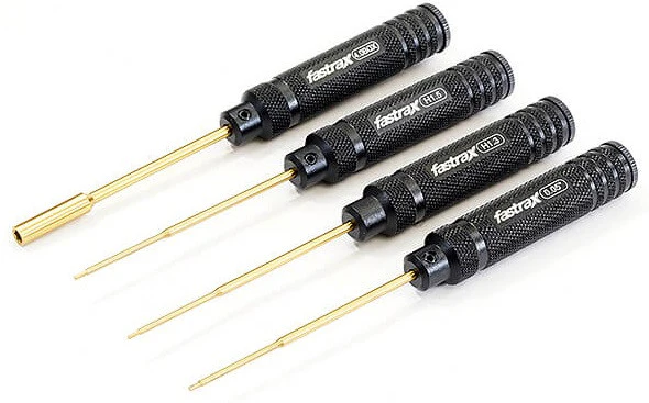 Fastrax Set de 4 Tournevis pour SCX24 FAST629BK