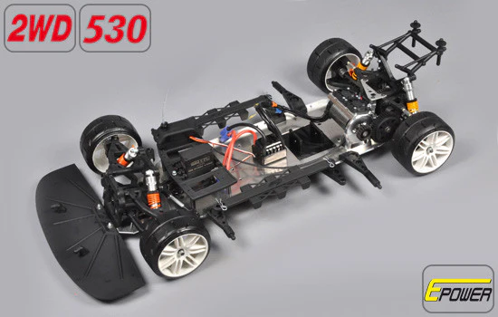 FG Challenge Line 530E 2wd Porsche GT3 Grise 194100E 05189L - Image 2