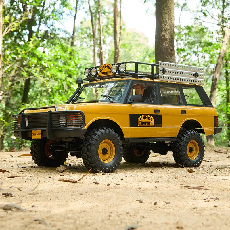 FMS Scale Land Rover Camel FCX10 RTR FMS11044RS-YL-SP - Image 3