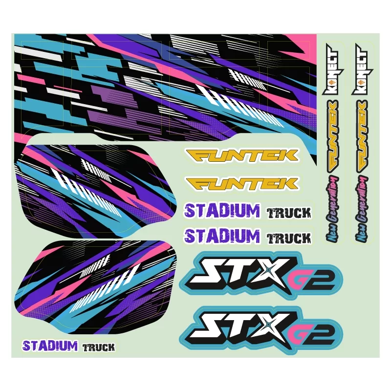 Funtek Planche stickers STX G2 FTK-210 - Image 2