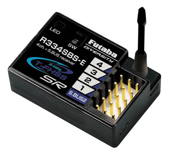 Futaba Récepteur R334SBS-E T-FHSS 4 Voies