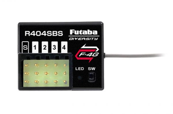 Futaba Récepteur R404SBS F-4G 4 Voies - Image 2