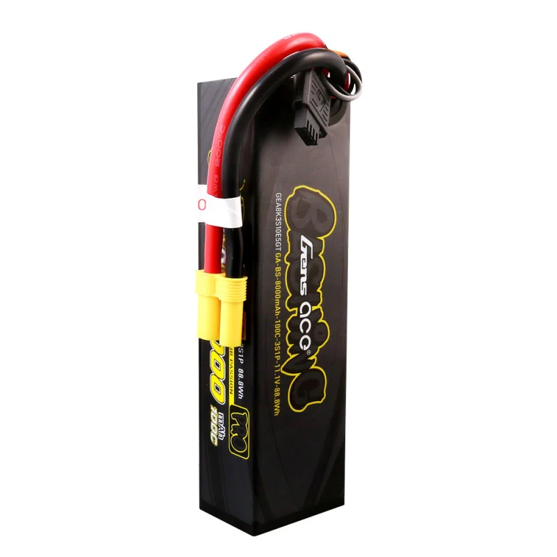 GENS ACE Accu Lipo Bashing G-Tech 3S 11.1v 8000mAh 100C EC5 - Image 3
