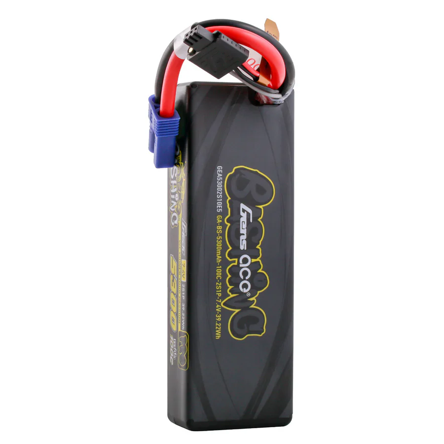 Gens Ace Accu lipo G-Tech 7.4v 5300mAh 100C EC5 Bashing Series GEA53002S10E5 - Image 3
